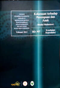 Image of Kekerasan terhadap Perempuan dan Anak Modul Mahasiswi (Panduan Pengajar)
