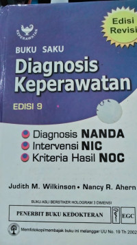 Image of Buku saku diagnosa keperawatan