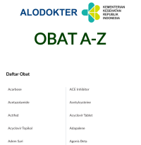 Image of Kamus Obat A-Z alodokter