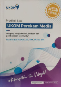Image of Prediksi soal UKOM Perekam Medis
